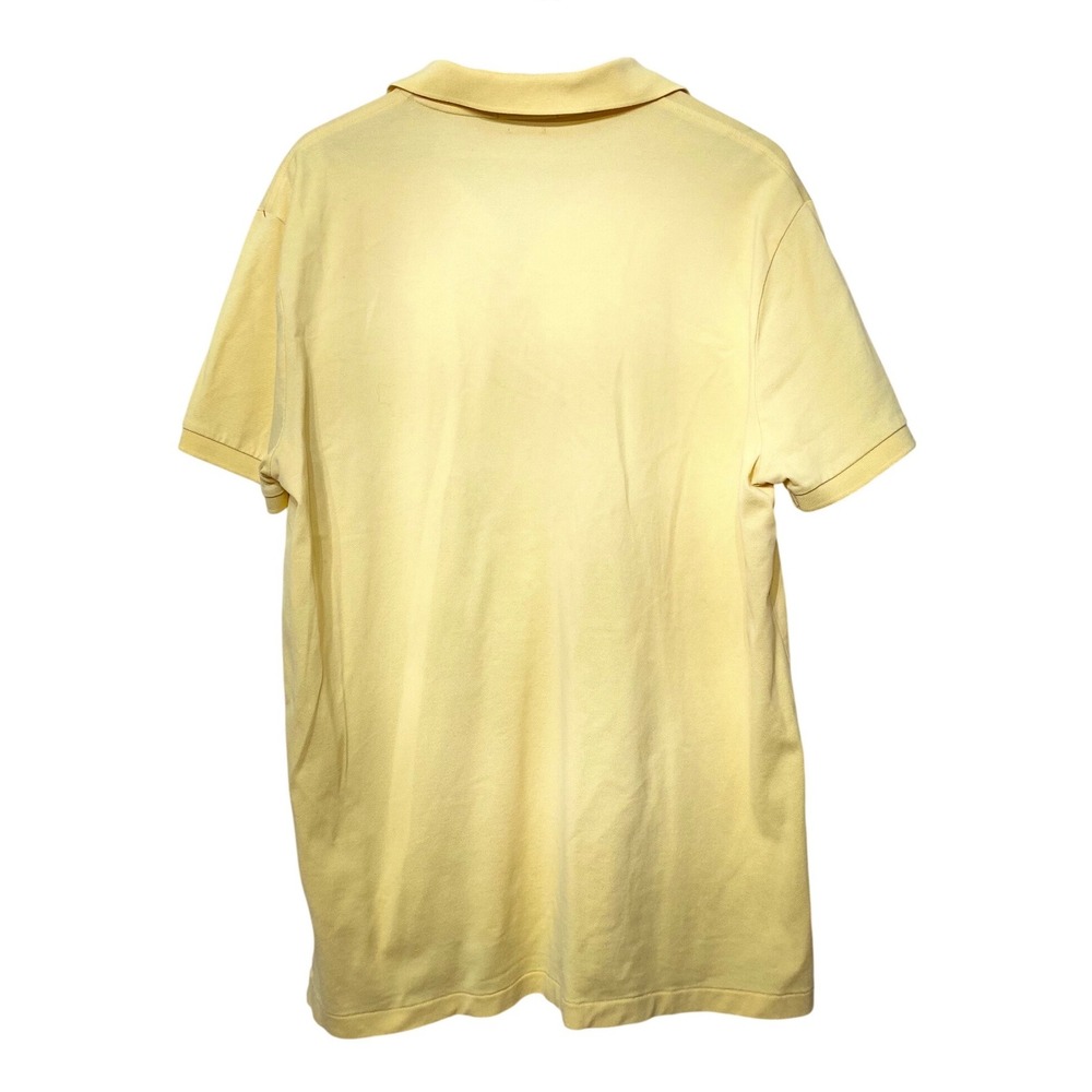 Polo Ralph Lauren Mens Yellow Custom Slim Fit Stretch Mesh Polo Shirt XL - Picture 6 of 6